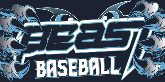 Beast Baseball Logo